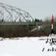 The Nenana Ice Classic Tripod, seen here in 2008, when the prize was $303,895 and wasn’t won until May 7.